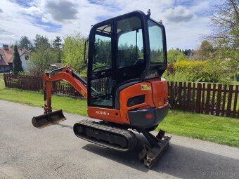 Minibagr Kubota KX016-4, rok 2019, 1200mth, roztah. pásy - 4