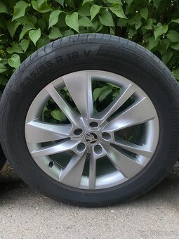 ALU kola skoda Triton r18 " 7,5Jx18H2 ET43 + 235/45/R18 - 4