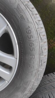 ALU kola +letní pneumatiky Peugeot 307 2007 - 4