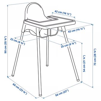 Jídelní židlička IKEA Antilop - 4