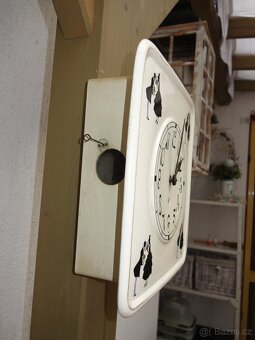 Porcelánové hodiny Kienzle, ROKOKO - 4