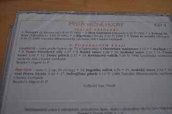 nová hudební CD (vážná hudba) 5 ks - 4