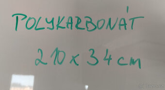 Polykarbonátová deska 210×34 cm – ZA ODVOZ - 4