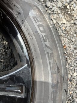 Cerna alu kola s pneu letni ford R16 - 4