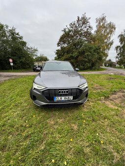 Audi Etron 55 - 300kW, baterie 96kW, moznost rychlodobijeni - 4