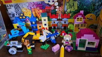 4x Velká sada Lego classic a 11x mini Lego - 4