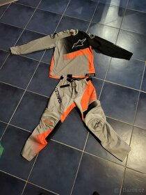 Alpinestar Supermatic racer MTX / MTB set kalhoty + dres - 4