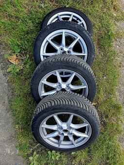 195/50 R16. Zimní Mischelin. Disky, pneu. - 4