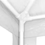 Párty stan MARIS 9 x 3 m modrý včetně 8 bočních stěn - 4