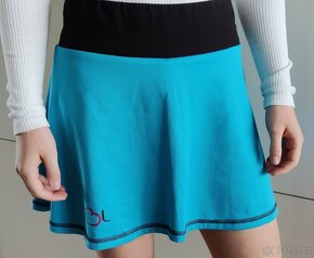 Dívčí (dámská) sportovní sukně s kraťasy - 4