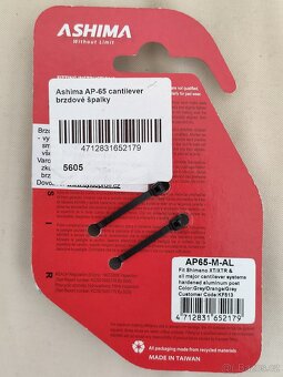 Brzdové špalky Ashima AP - 65 cantilever, 1 pár 50,-Kč - 4