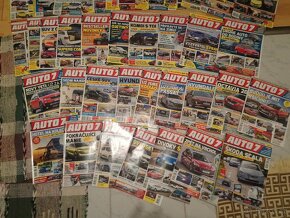 Časopisy AUTO 7 vo výbornom stave v cene 4 Kč / číslo - 4