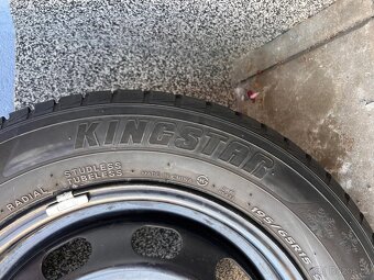 Rezerva / Dojezdové kolo 5x100 R15 ET38 + 195/65 R15 - 4