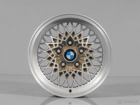 OZ MSW MESH ALU DISKY R14, 5x120, BMW, 4KS, RENOVACE (2440) - 4