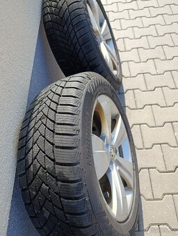 Alu kola Škoda + zimní pneu Matador 215 / 55 / R17 - 4