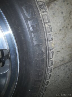 Škoda Alu disky originál 5x100 "16" + pneu letní 205/55 R1 - 4