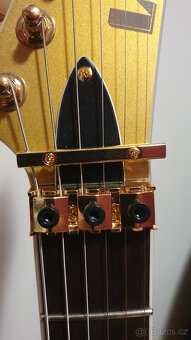 Zánovní kytara ESP LTD M-1 '87 Metallic Gold - 4