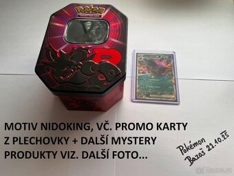 TEAM ROCKET MYSTERY TIN 2025 (VYTVOŘENÝ NEOFICIÁLNÍ PRODUKT) - 4