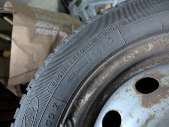 Fiat Punto kola 14 palců a zimní pneumatiky 185/60 R14 - 4