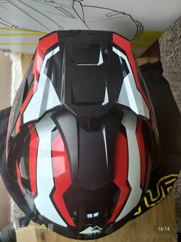 Přilba / Helma výklopná Touratech Aventuro vel S - 4