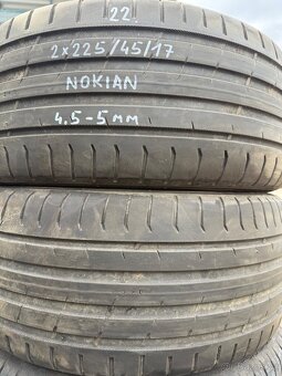 2x letní pneu r17 225/45/17 - 4