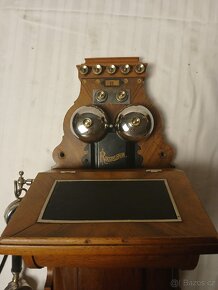 Starožitný nástěnný telefon 1905 - 4