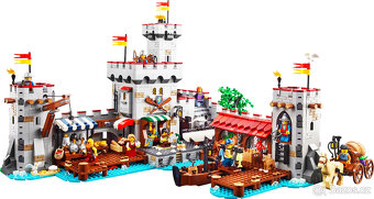 LEGO Bricklink 910047 Středověké tržiště u moře - 4