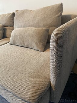 Soderhamn IKEA 3 mistna sedačka béžová - 4