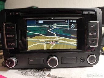 VW RNS315 BT DAB autorádio navigace 3C0035279 - 4
