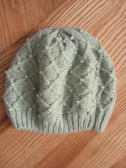 dámské čepice a šály - 4