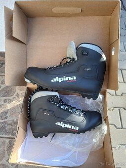 Nový běžkařský set - běžky Rossignol, boty Alpina - 4