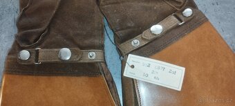 Moto kožené rukavice VB,SNB-RETRO - 4