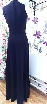 ČERNÉ DLOUHÉ SPOLEČENSKÉ ŠATY-HOUSE OF FRASER vel. 6/36 - 4