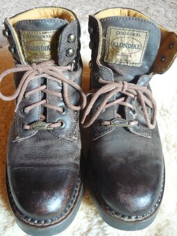 Kožené kotníkové boty - 4