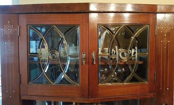 2 kusy starožitné příborníky - 4