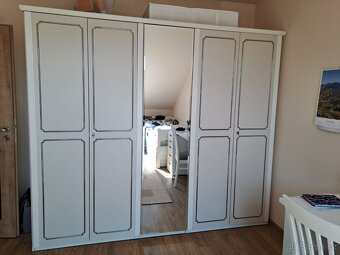 Rustikální šatní skříň - 4