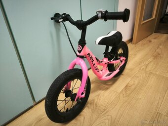 Dětské odrážedlo Kellys Pink vel.12 s brzdou - 4