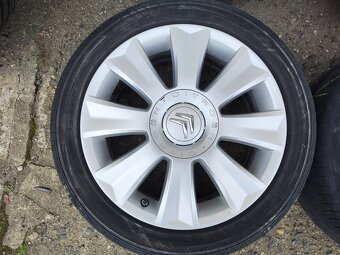 17"letní alu sada Toka-Toka 4x108 origo Citroen C5 C4 205/5 - 4