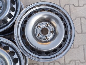 plechové disky koncern 5x112 r16 + origo poklice - 4