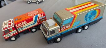 Tatra 815 GTC a Rallye Paříž Dakar plechová 1/43 - 4