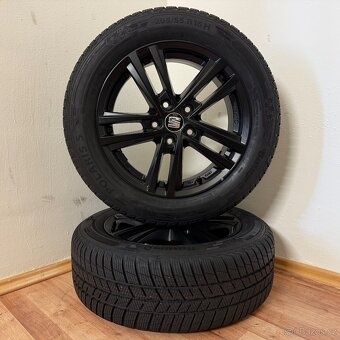 NOVÁ SEAT LEON 5x112 R16 ET46+ZIMNÍ 205/55R16 9mm - 4