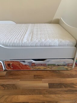 Dětská postel 180x90 mašinka - 4
