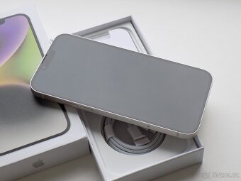 APPLE iPhone 14 Plus 128GB Starlight - ZÁRUKA - JAKO NOVÝ - 4