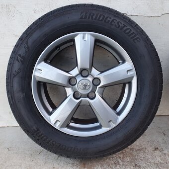 Alu kola Toyota RAV4 17" 5x114,3, letní Bridgestone 7mm - 4