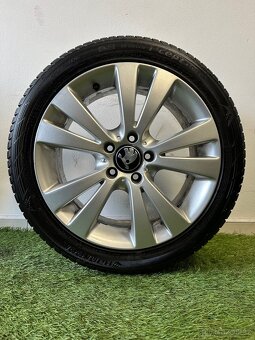 Alu kola 5x112 r17 s pneu (zvon) - 4