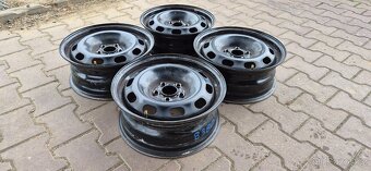 Plechové disky Škoda VW 5x100 6x15 ET38 Seat Leon - 4