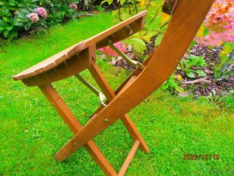 zahradní skladací židle - 4