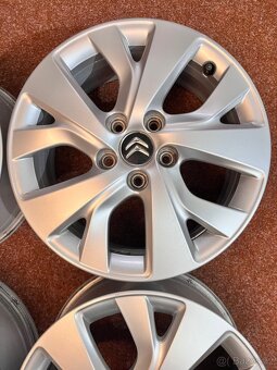 5x108 R16 Originál alu disky Citroen C4 - ET 47 - 4