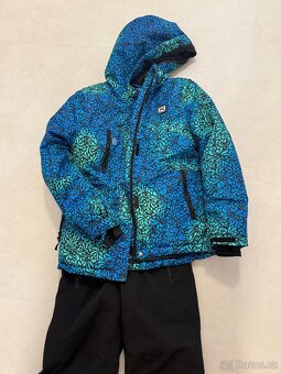 lyžařské oblečení vel.158 - 4