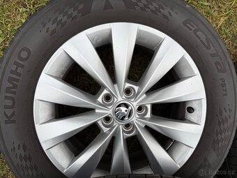 Originální sada kol Škoda Kamiq 16" - letní sada 205/60 R16 - 4